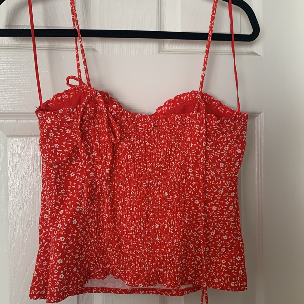 Red Zara halter top-NWT - Picture 5 of 7